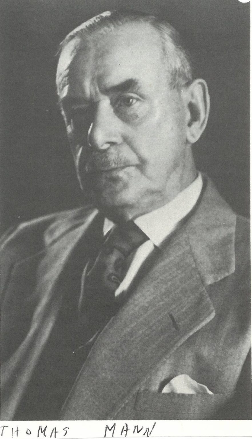 Thomas Mann © 3S5 – Fonds Barthélémy Rotger – Archives municipales de Sanary-sur-Mer